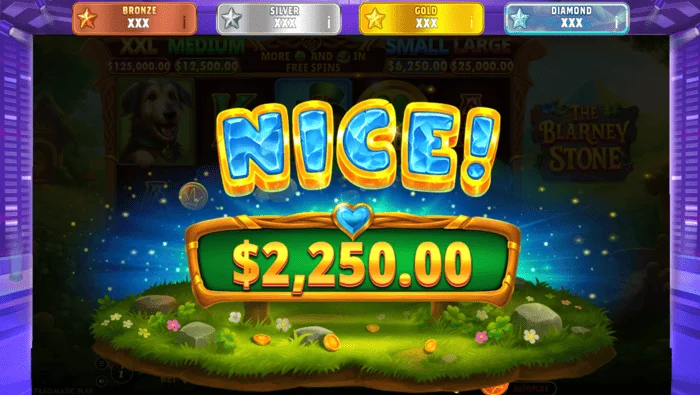 The Blarney Stone - line win in the base game